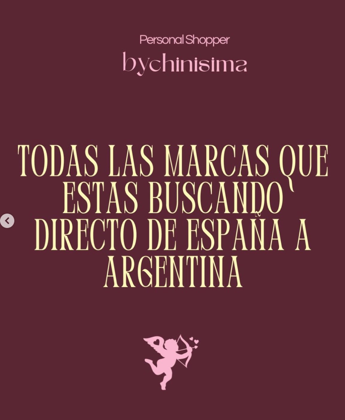 Recorrido por tiendas durante un viaje de compras de Bychinisima